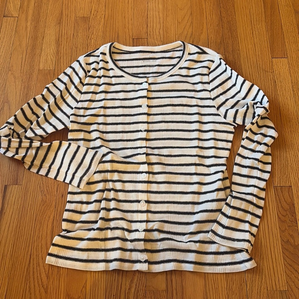 Everlane vintage rib cardigan